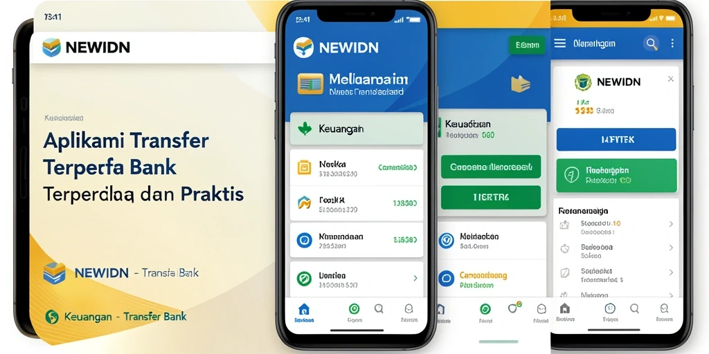 Tampilan antarmuka aplikasi NEWIDN yang ramah pengguna.