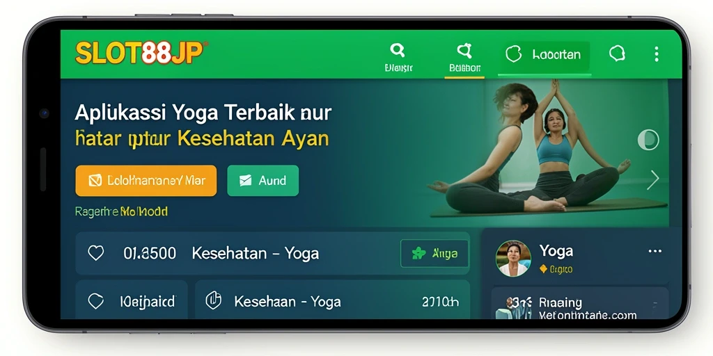 Antarmuka SLOT88JP menampilkan berbagai fitur yoga yang menarik dan informatif.