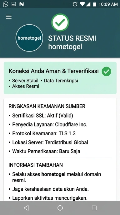 Halaman Resmi Hometogel untuk Pengguna Android Indonesia